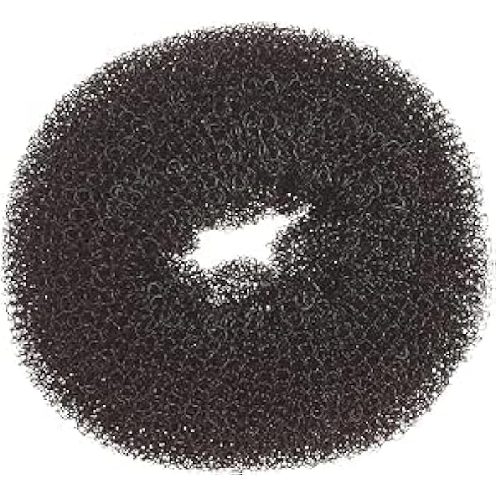 A hair clip to make a donut-shaped hair bun,Black - Image 1